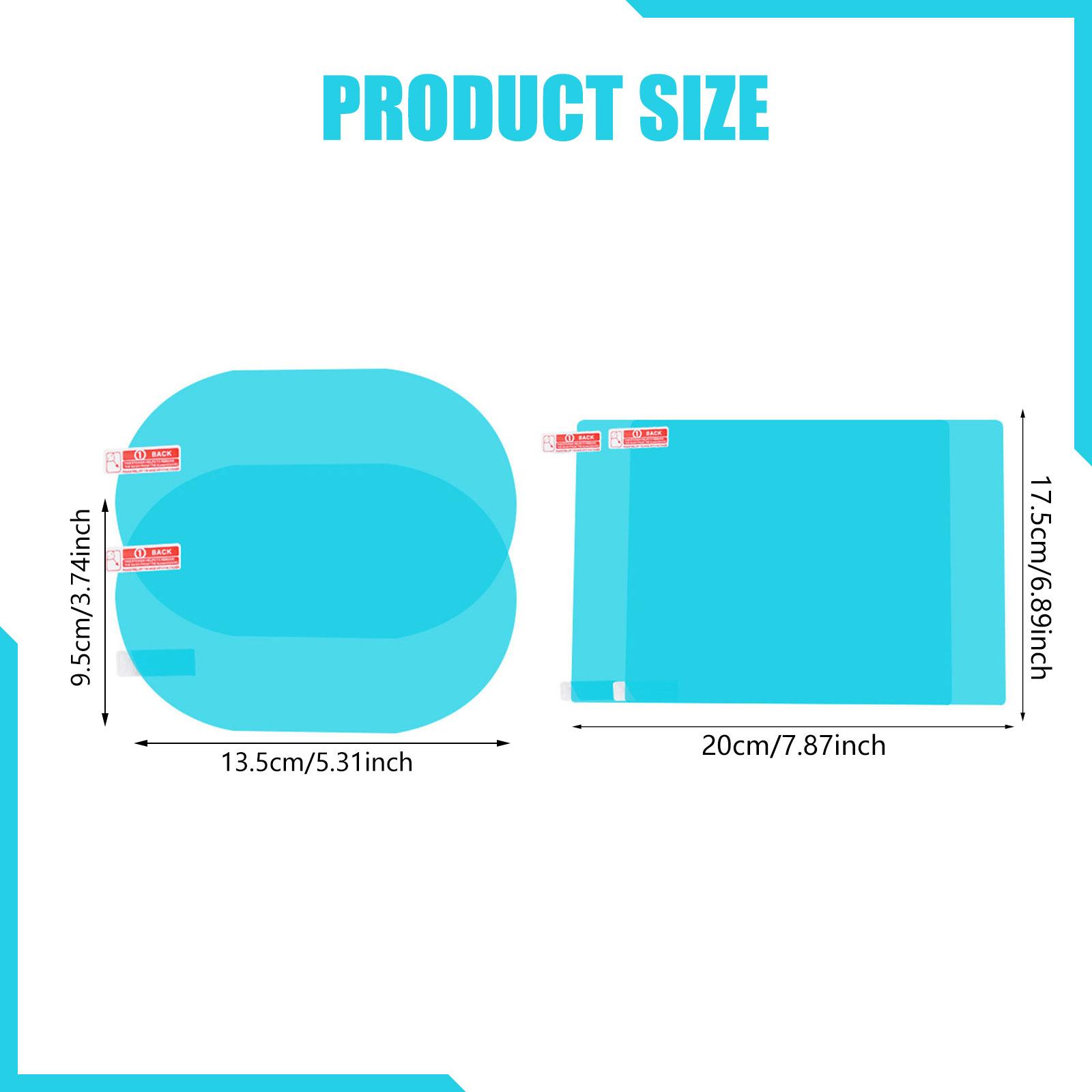 Anti Glare Car Rearview Mirror Film - Car Film for Side Window Anti