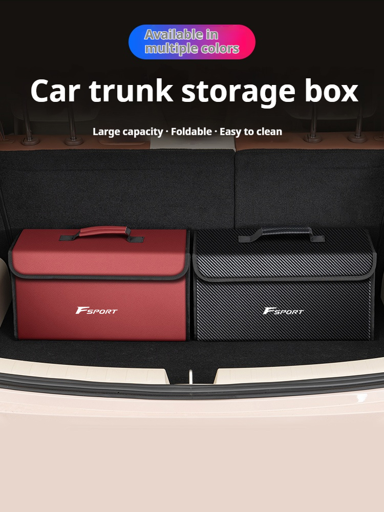 For Lexus F Sport ES RX LS500h - đánh giá và giá Car Trunk Organizer Foldable Storage Box