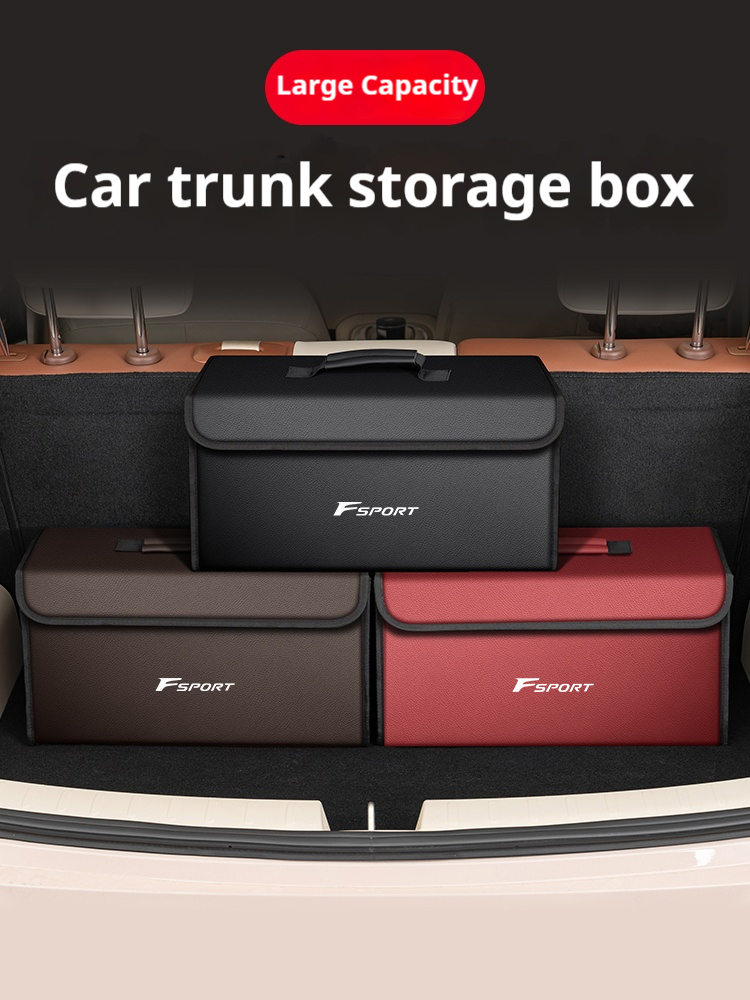 For Lexus F Sport ES RX LS500h - đánh giá và giá Car Trunk Organizer Foldable Storage Box