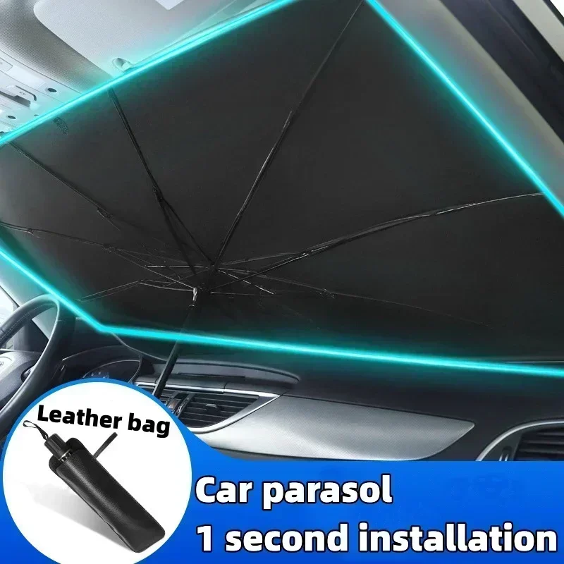 Car Umbrella Sunshade Windshie - đánh giá và giá Car Sunshade Windshield Umbrella Foldable