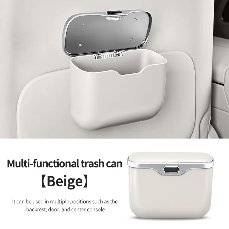 Car Trash Can Portable Hanging - đánh giá và giá Waterproof Car Trash Can With Lid