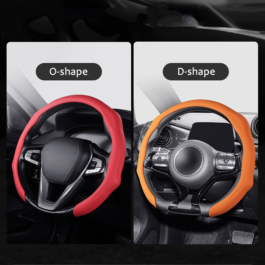 NAPPA Leather Universal Car St - đánh giá và giá Car Steering Wheel Cover Anti Slip Breathable