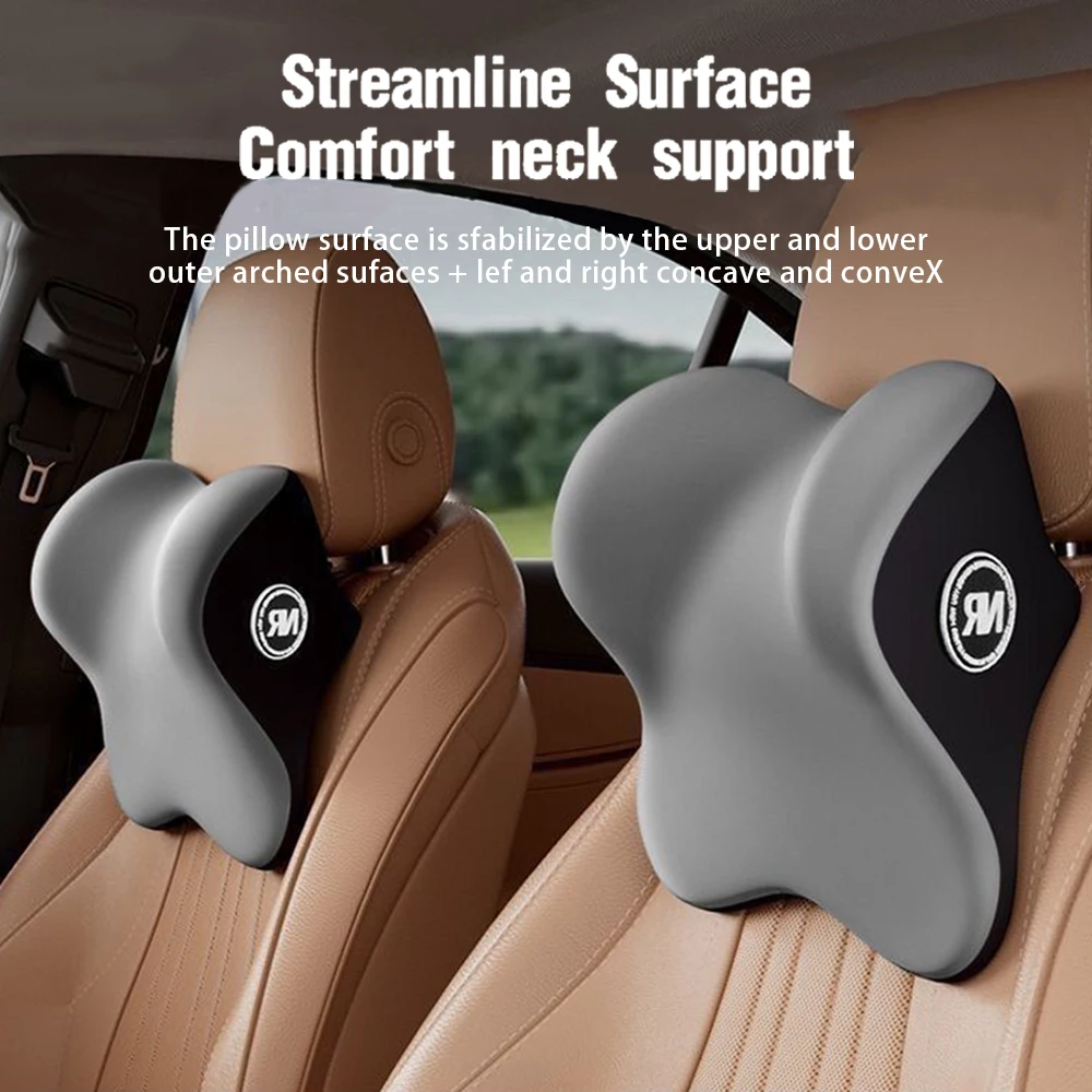 Car Memory Foam Headrest Set C - đánh giá và giá Memory Foam Car Neck Pillow Lumbar Support