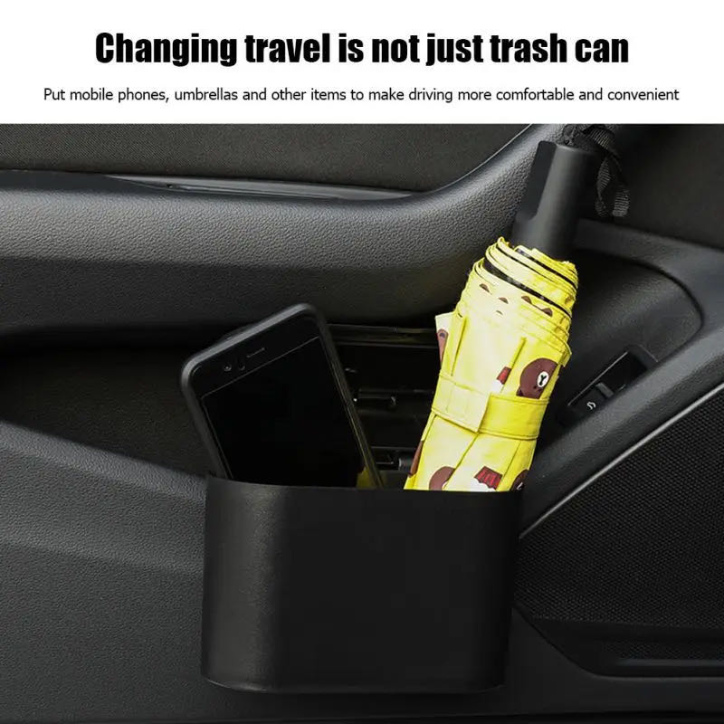Wholesale Portable Plastic Car - đánh giá và giá Waterproof Car Trash Can With Lid