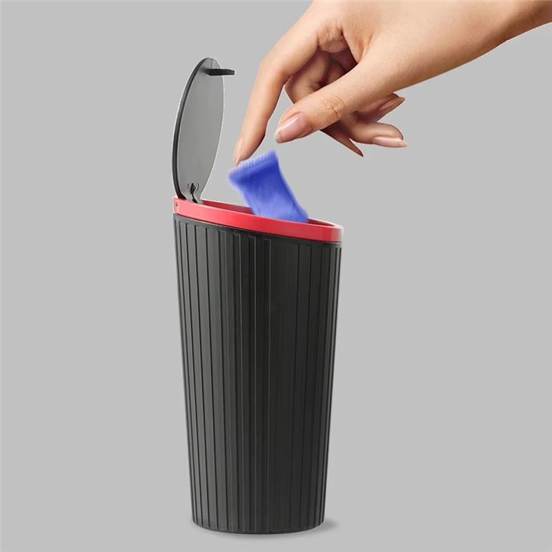 A60E-Press Type Car Trash Can  - đánh giá và giá Waterproof Car Trash Can With Lid