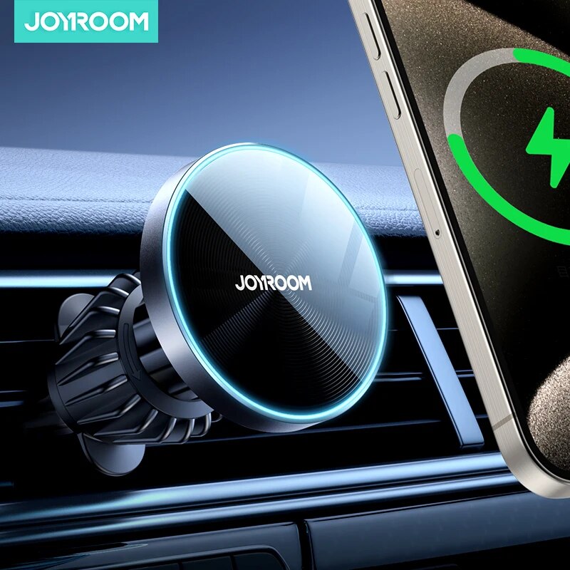 Joyroom Magnetic Car Phone Mou - đánh giá và giá Wireless Car Charger Mount Fast Charging