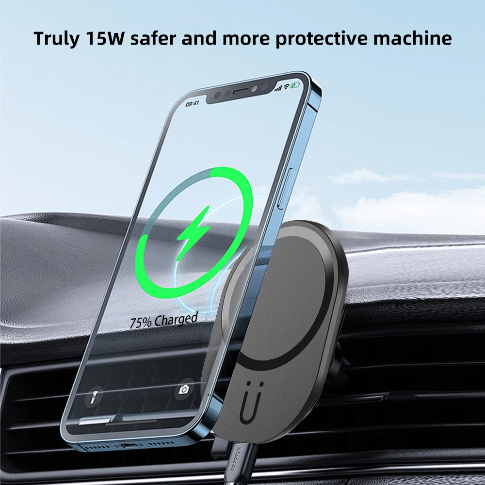 Mini Magnetic Wireless Car Cha - đánh giá và giá Magnetic Phone Holder For Car Vent