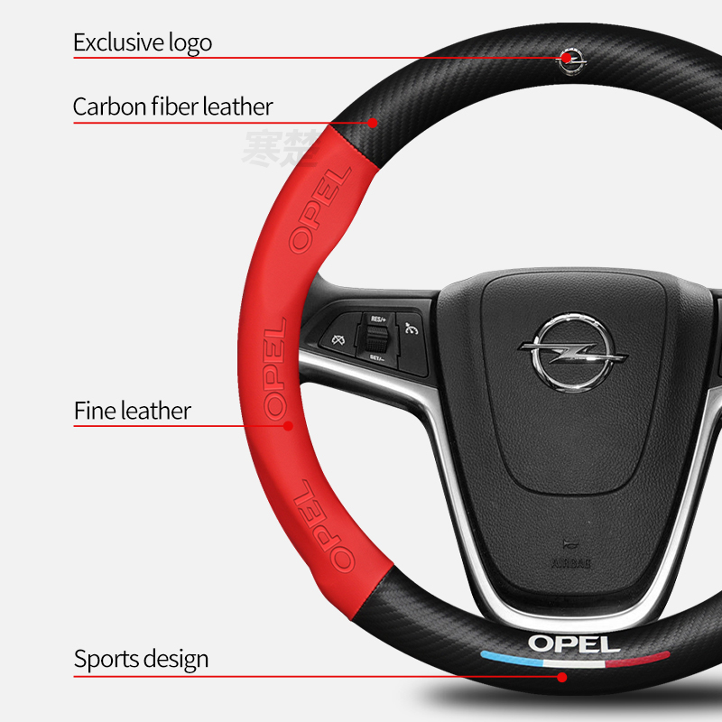 For Opel OPCline ASTRA CORSA I - đánh giá và giá Car Steering Wheel Cover Anti Slip Breathable