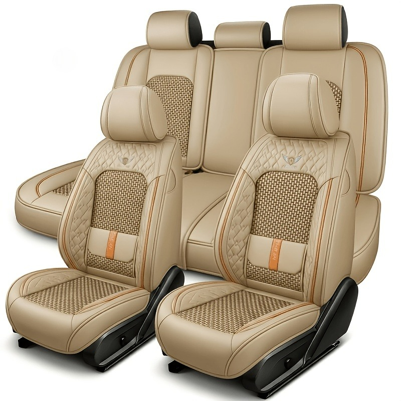 For peugeot 206 w205 honda jad - đánh giá và giá Leather Car Seat Covers Full Set Universal