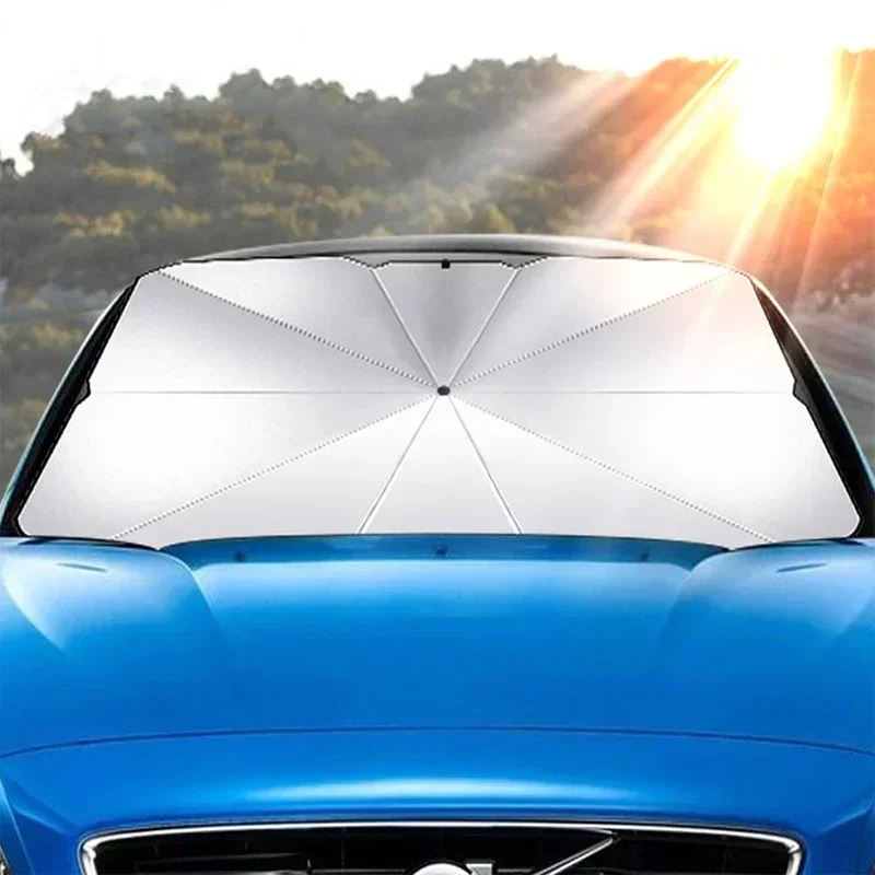 Foldable Car Windshield Sunsha - đánh giá và giá Car Sunshade Windshield Umbrella Foldable