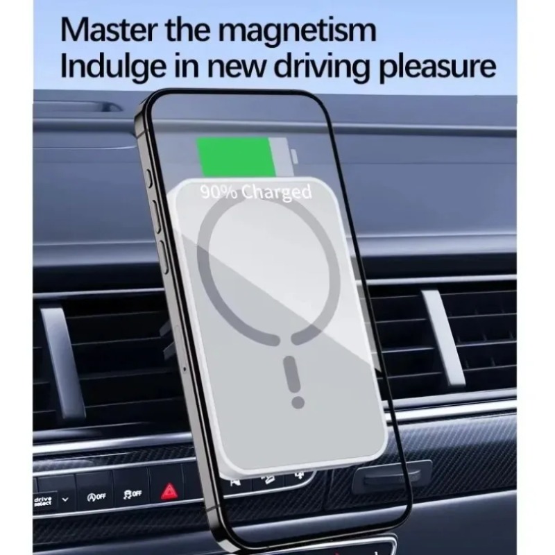 30W Magnetic Car Wireless Char - đánh giá và giá Magnetic Phone Holder For Car Vent