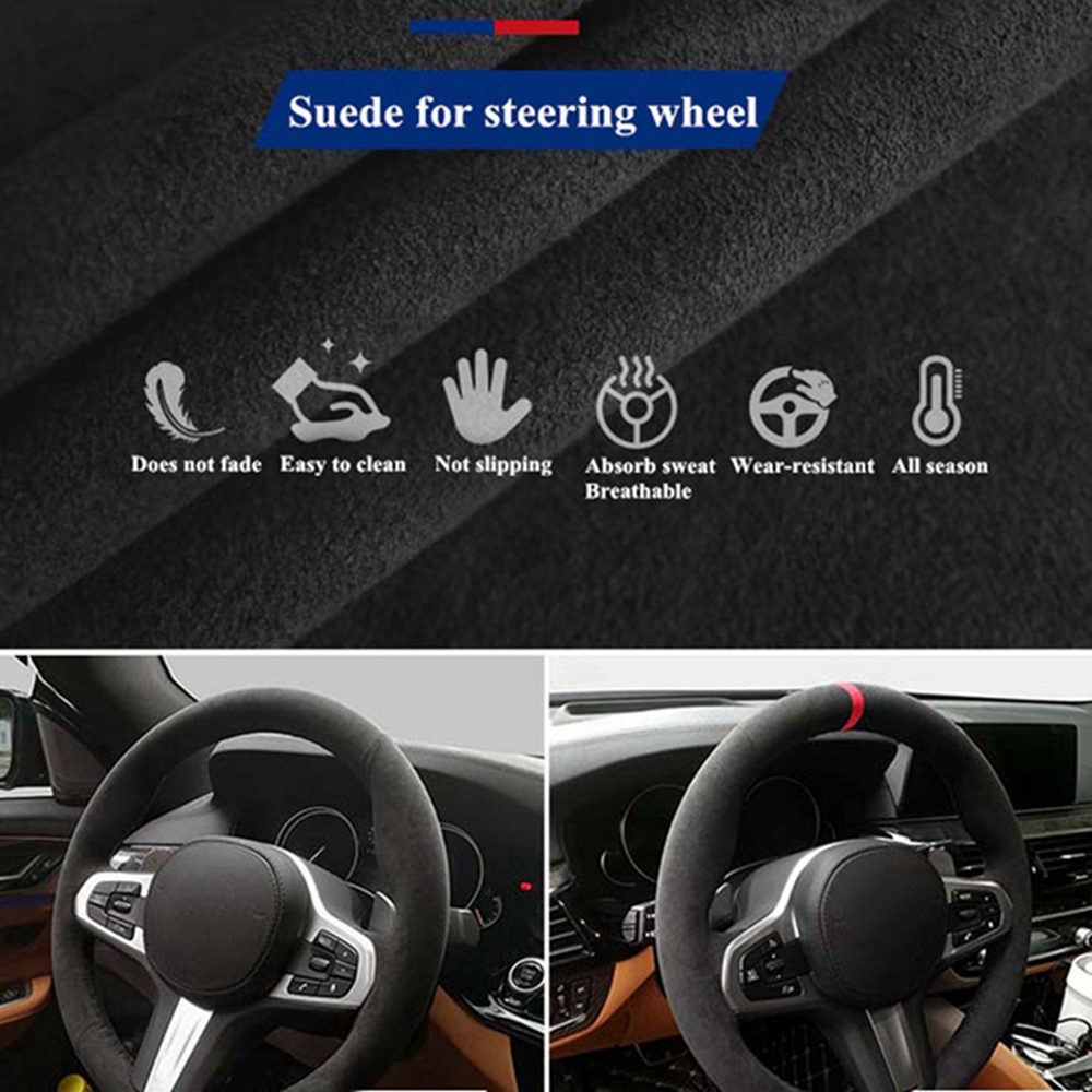 Braid Car Steering Wheel Cover - đánh giá và giá Car Steering Wheel Cover Anti Slip Breathable