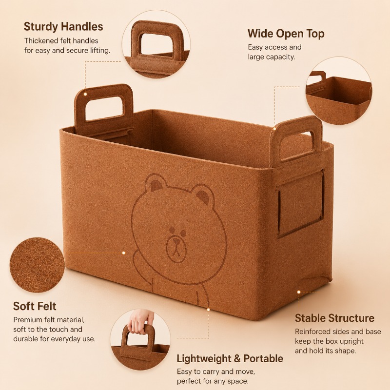 20L Large Felt Trunk Organizer - đánh giá và giá Car Trunk Organizer Foldable Storage Box