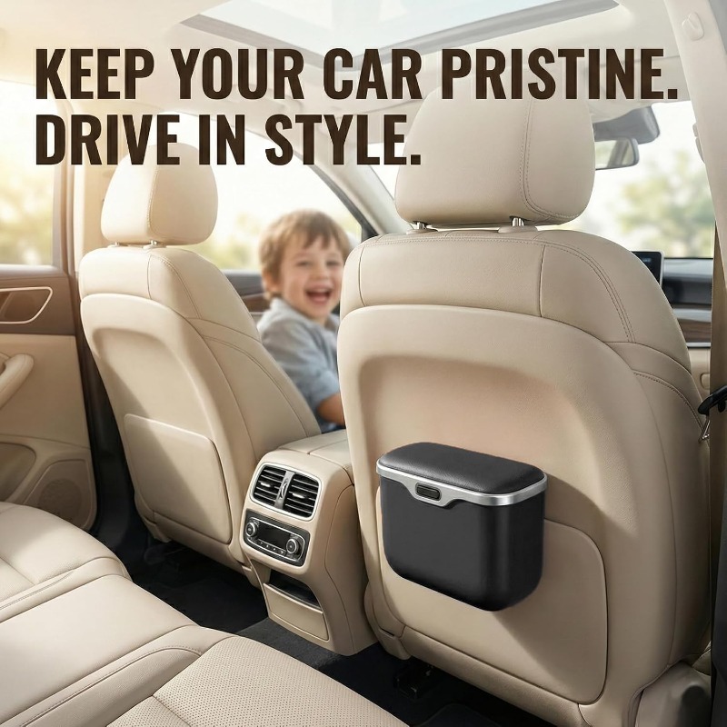 Car Trash Can with Lid  Leakpr - đánh giá và giá Waterproof Car Trash Can With Lid