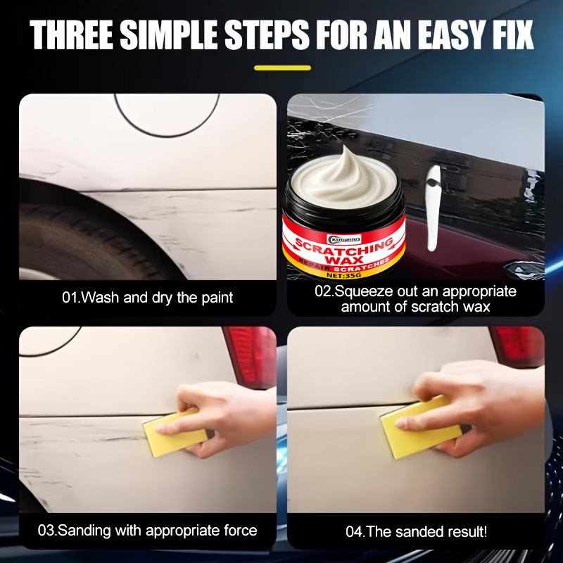 Car Scratch Repair Paste Scrat - đánh giá và giá Car Scratch Repair Polishing Wax Paste