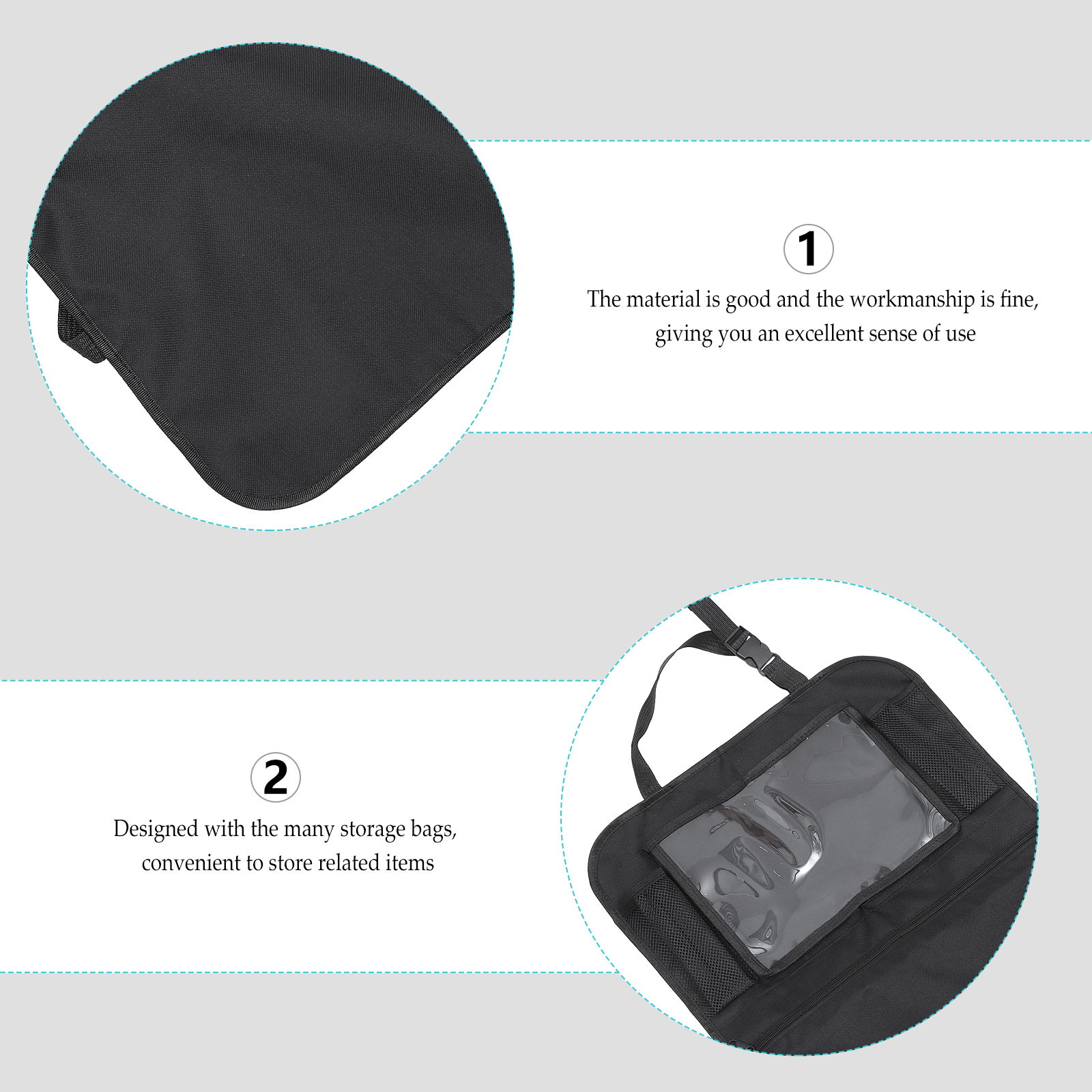 Car Seat Back Storage Bag Prem - đánh giá và giá Car Trunk Organizer Foldable Storage Box