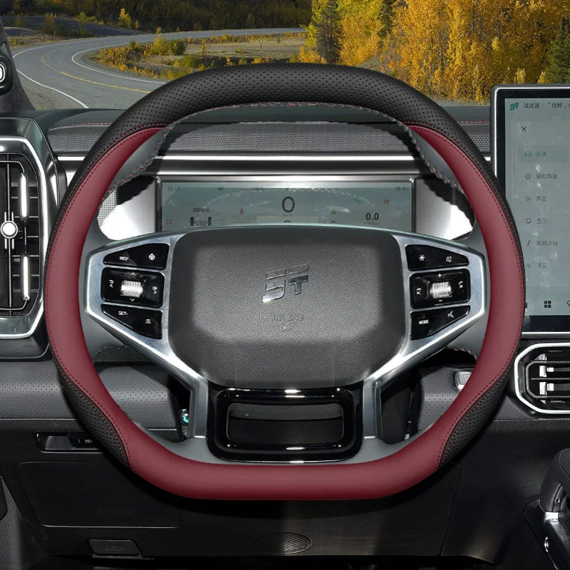 2026 FOR JETOUR Dashing T1 T2  - đánh giá và giá Car Steering Wheel Cover Anti Slip Breathable