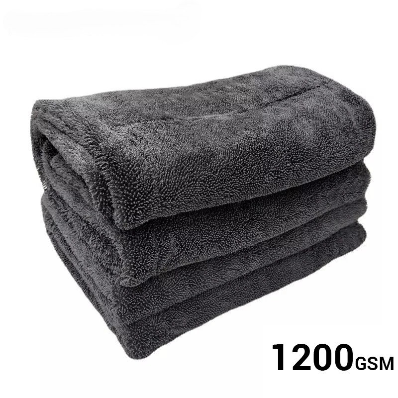 1200GSM Car Wash Towel Microfi - đánh giá và giá Microfiber Car Drying Towel Super Absorbent