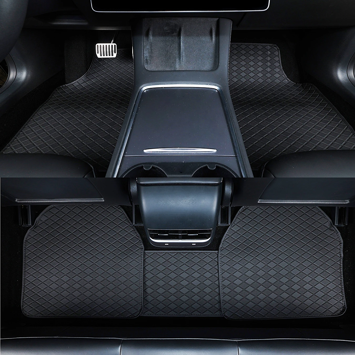 Car Floor Mats Full Set Univer - đánh giá và giá Car Floor Mats Universal Waterproof Leather