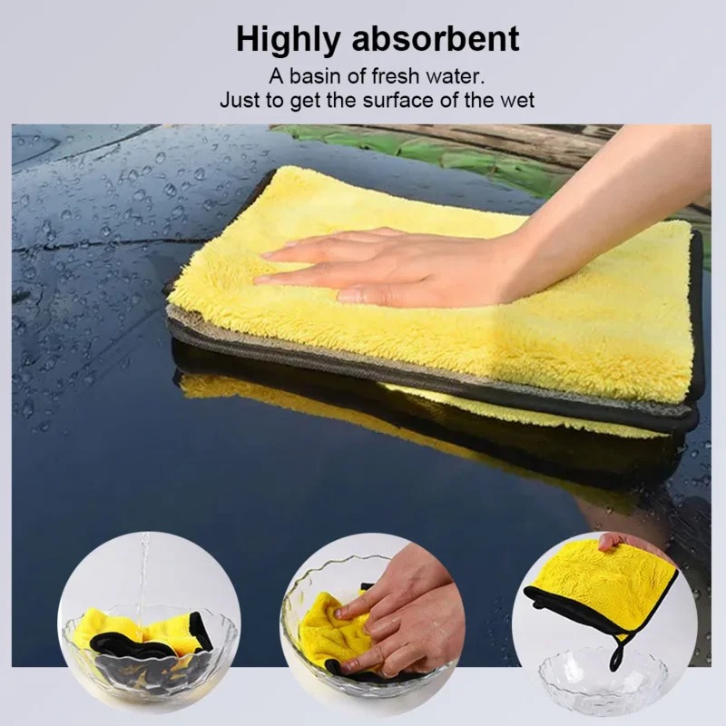 Microfiber Car Cleaning Towels - đánh giá và giá Microfiber Car Drying Towel Super Absorbent