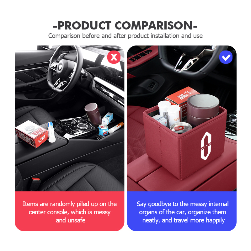 Car Trash Can Foldable Garbage - đánh giá và giá Waterproof Car Trash Can With Lid