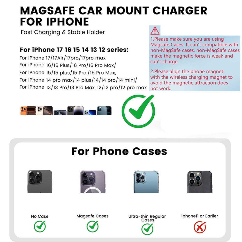 30W Fast Charging Magnetic Car - đánh giá và giá Wireless Car Charger Mount Fast Charging