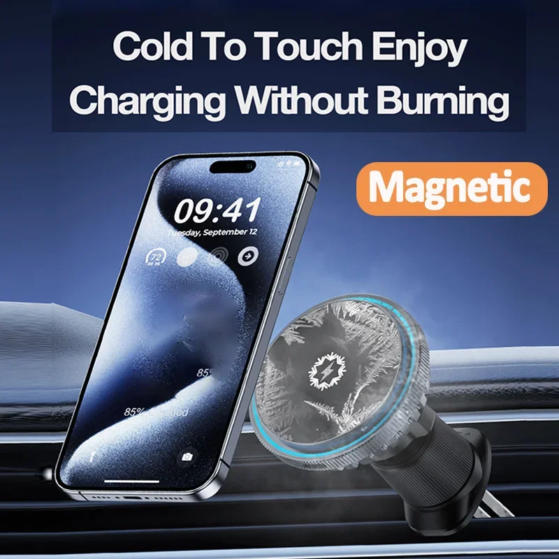 Ice Cooling Magnetic Car Wirel - đánh giá và giá Magnetic Phone Holder For Car Vent