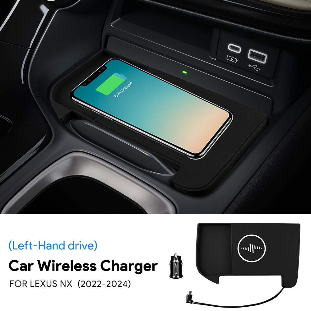 For Lexus NX 2022 2023 2024 20 - đánh giá và giá Wireless Car Charger Mount Fast Charging