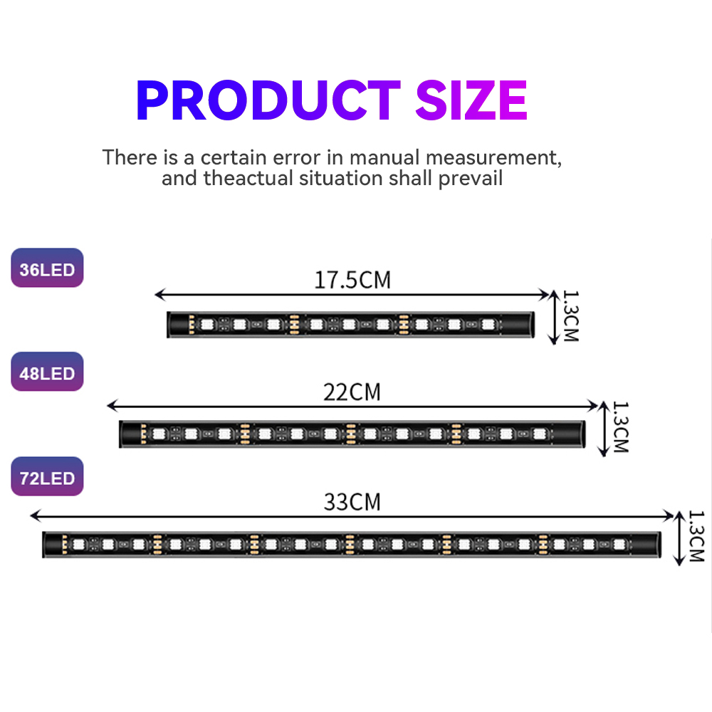 Neon LED Car Interior Ambient  - đánh giá và giá Led Ambient Interior Car Lights App Control