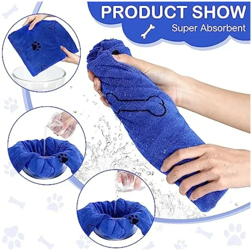 1/2pcs Microfiber Pet Bath Tow - đánh giá và giá Microfiber Car Drying Towel Super Absorbent