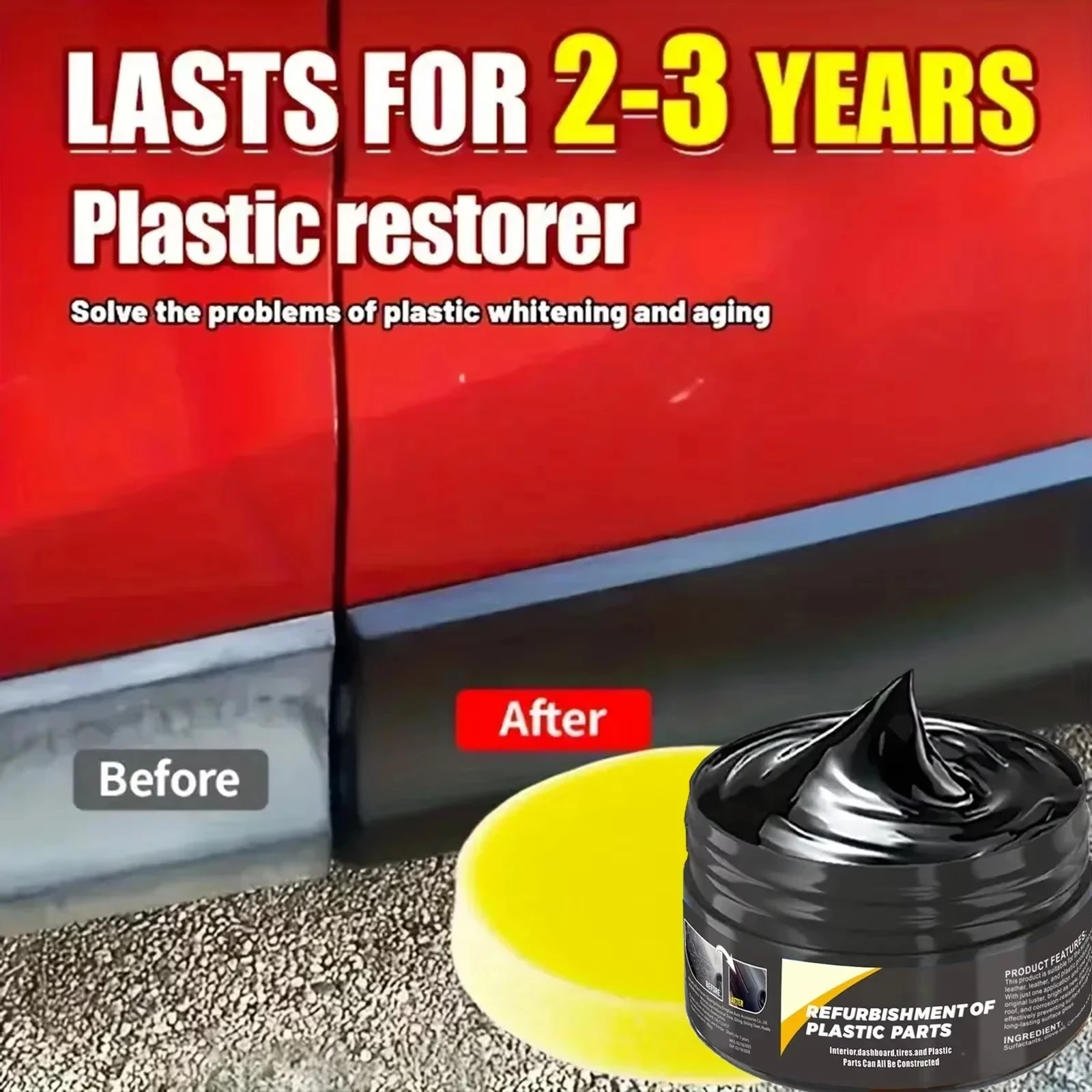 B1257 Car Interior Plastic Lea - đánh giá và giá Car Scratch Repair Polishing Wax Paste